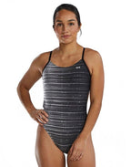 TYR CutoutFIt Durafast Elite Speedwarp Swimsuit - Titanium image 0