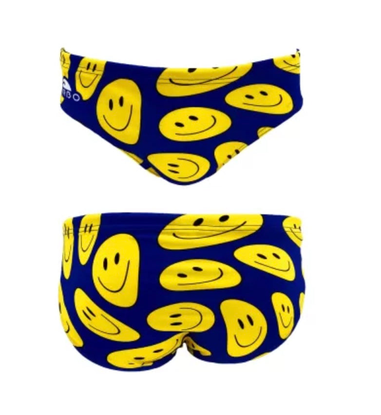 Turbo - WATERPOLO Trunks - Distort Smile image 0