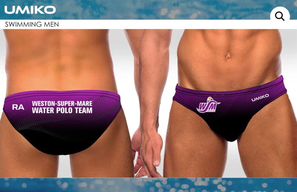 Weston-s-Mare Men’s Water polo trunks – Umiko image 0