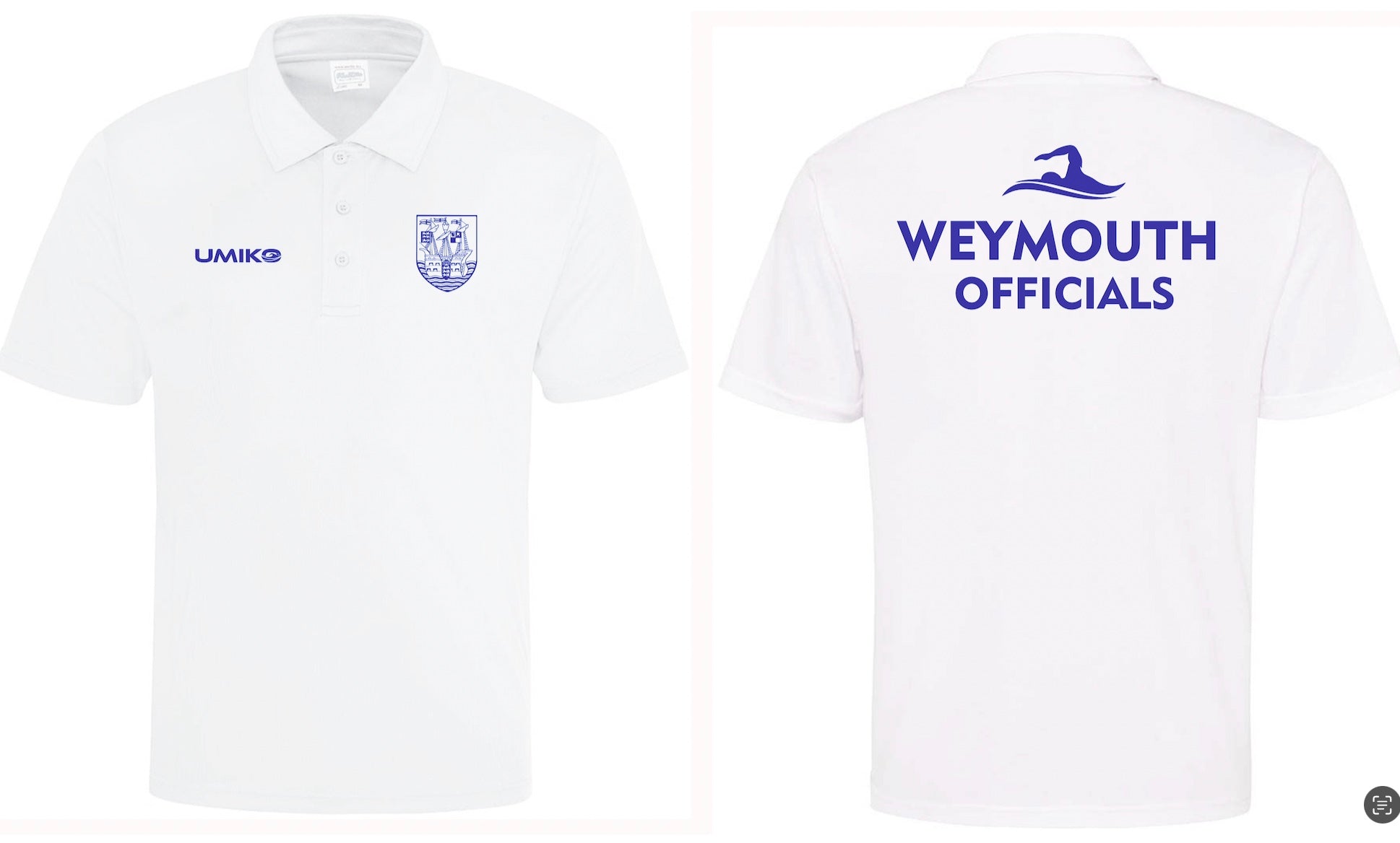 Weymouth SC - Officials Performance polo shirt- Umiko image 0