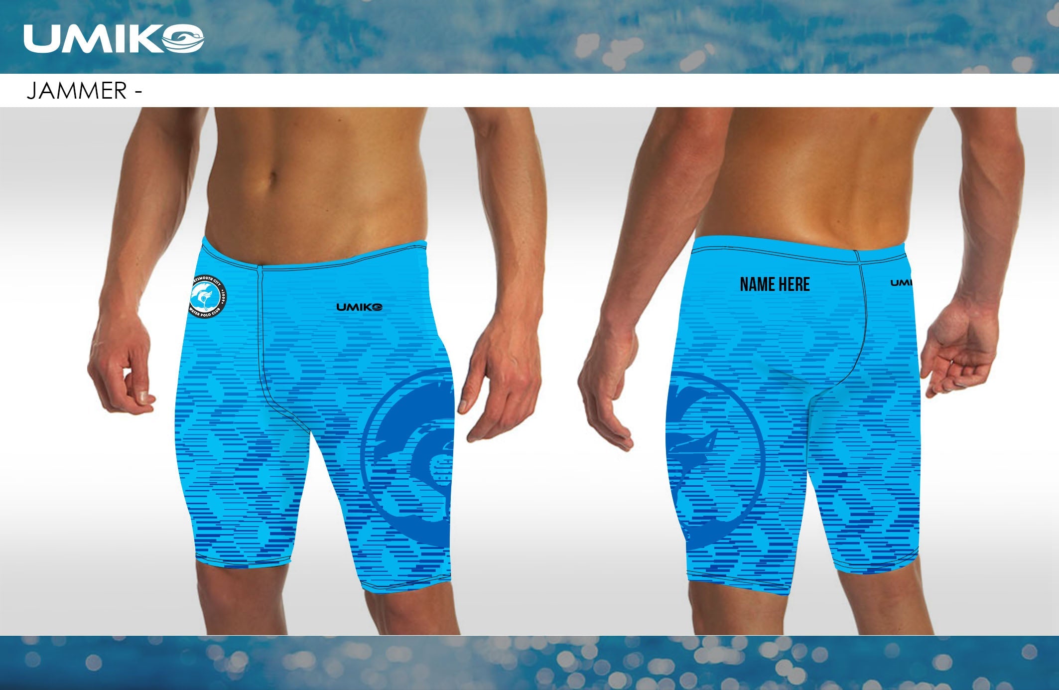 Portsmouth Water Polo Men’s / boys Jammers - Umiko image 0