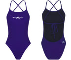 Amanzi - Core Tie Back One piece - Blueberry image 0