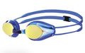 Arena - Junior Tracks Mirror Goggles- Blue/yellow copper/blue/blue image 0