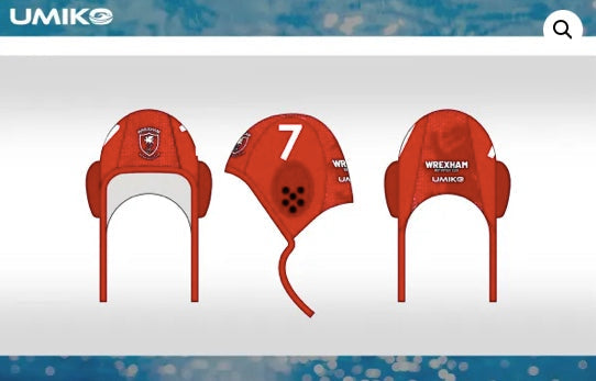 Wrexham Water polo – Set of 26 Waterpolo caps image 3