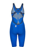 Arena - Women's Powerskin Carbon-AIR² Open Back - Blue/Grey/Yellow image 3