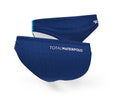 Total Water Polo Trunks - LOGO PATTERN - Deep Blue | RePOOL™ image 0
