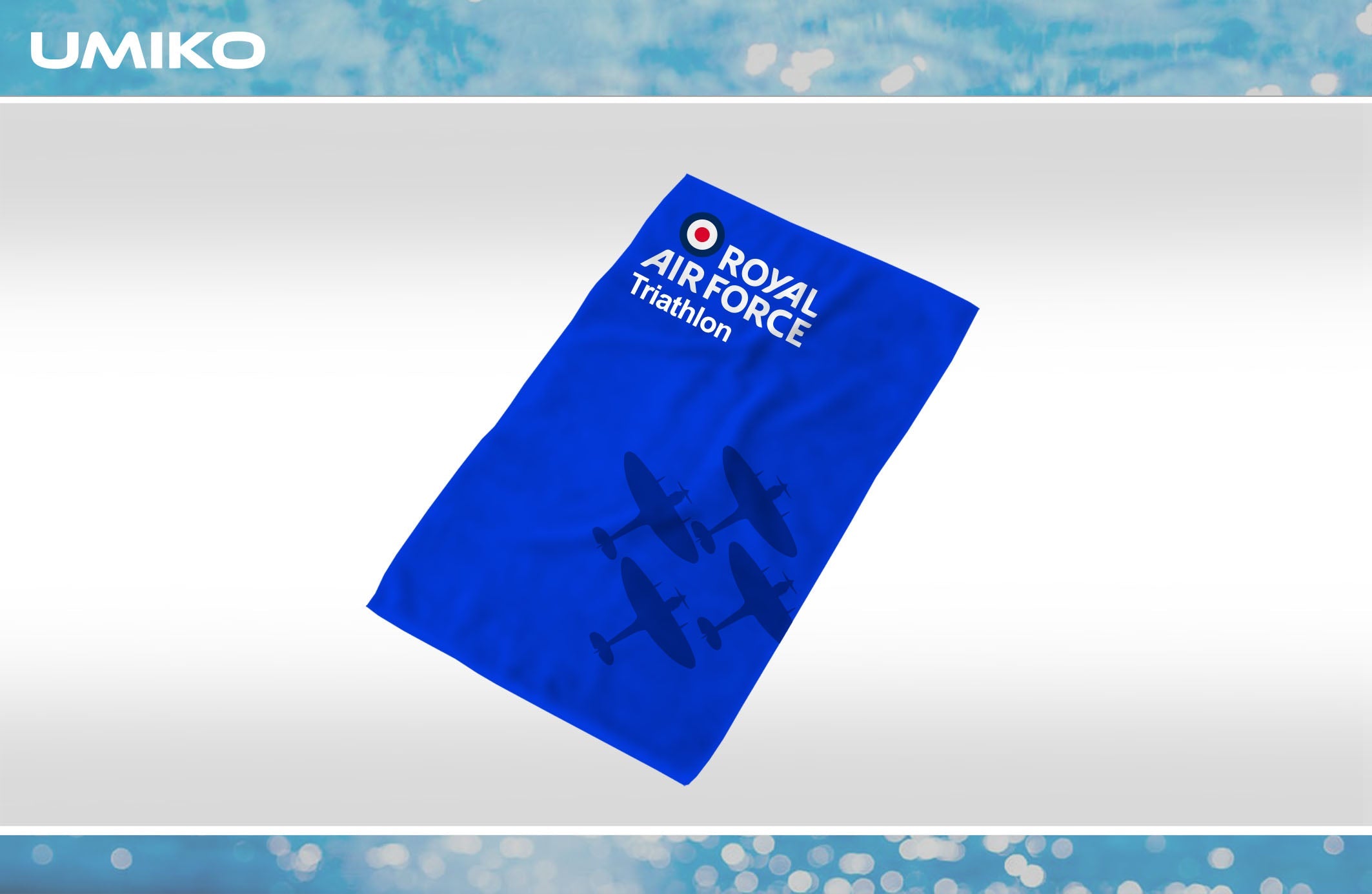 RAF Microfibre towel – Triathlon image 0