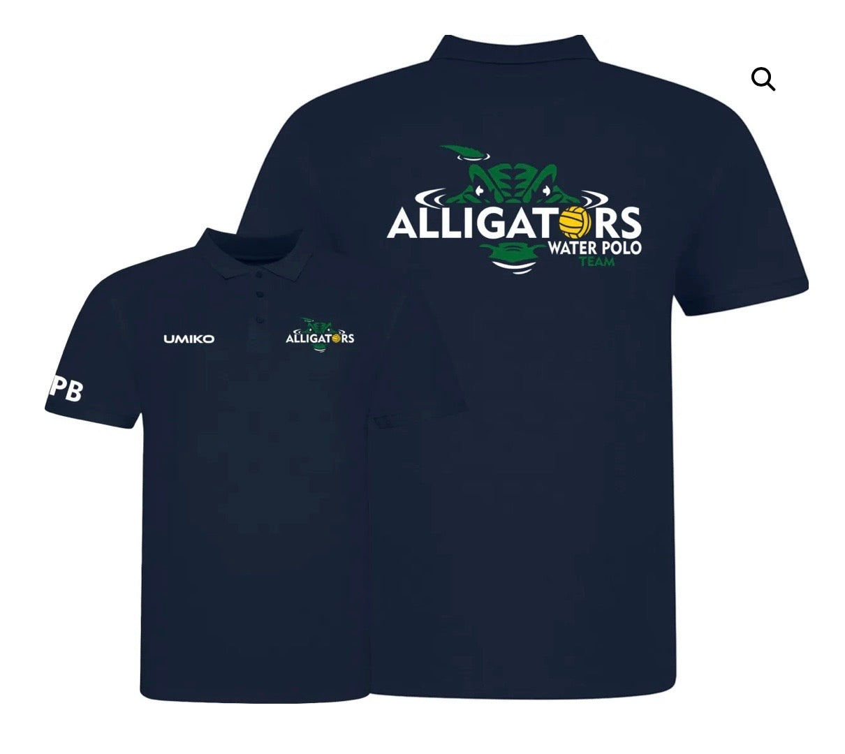 Alligators Water Polo- Cotton Polo Shirt – Umiko image 0