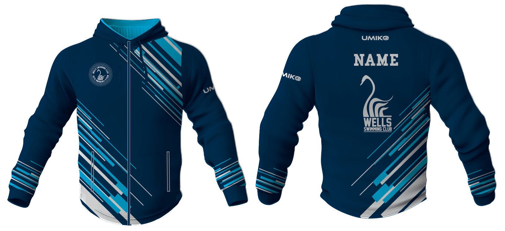 Wells SC - Tech Zipped Hoodie - Unisex image 0