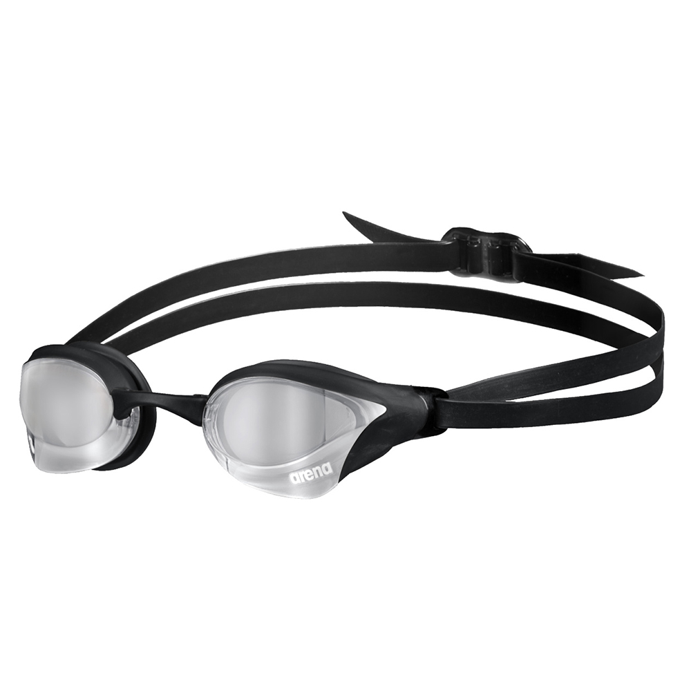 Arena Cobra Core Swipe Mirror swimming goggles - Silver/Black image 0