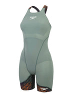 Speedo - Women's Fastskin LZR Ignite Kneeskin - Green/Orange image 1