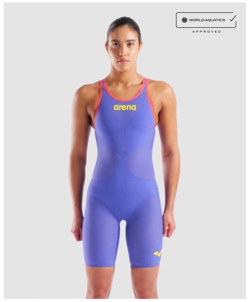 Arena - Eclipse Glare Limited Edition Powerskin Carbon Air2 Women's Open-Back – Dusk/Coral image 0