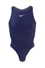 Nike Hydrastrong Solid Water Polo One Piece- Navy image 3