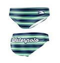 Turbo - WATER POLO Trunks - Stripes - Green image 0