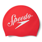 Speedo - Adult Printed Silicone Swim Cap - Red image 0