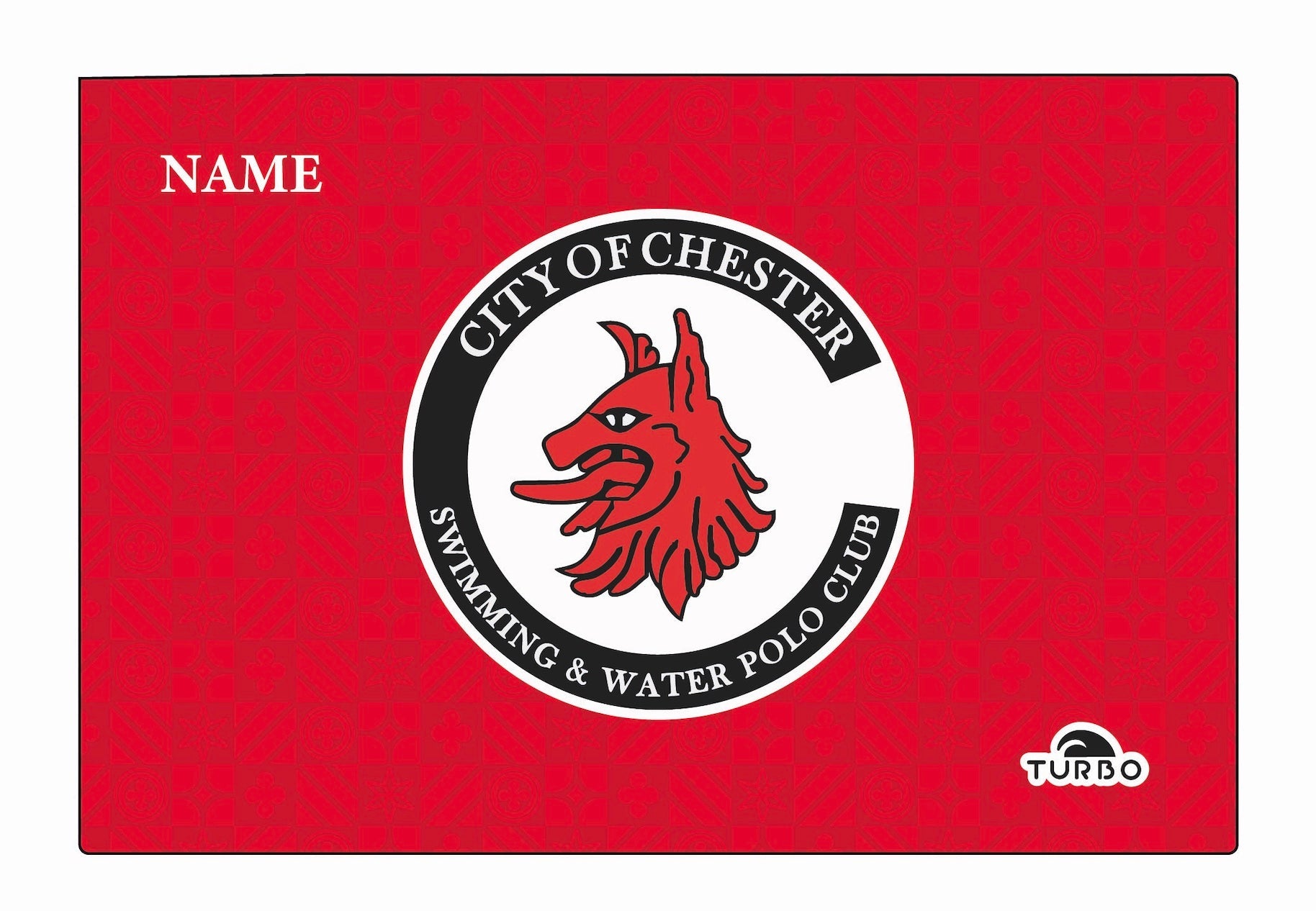 City of Chester Swimming & Water Polo Club - Microfibre & Cotton Towel image 0