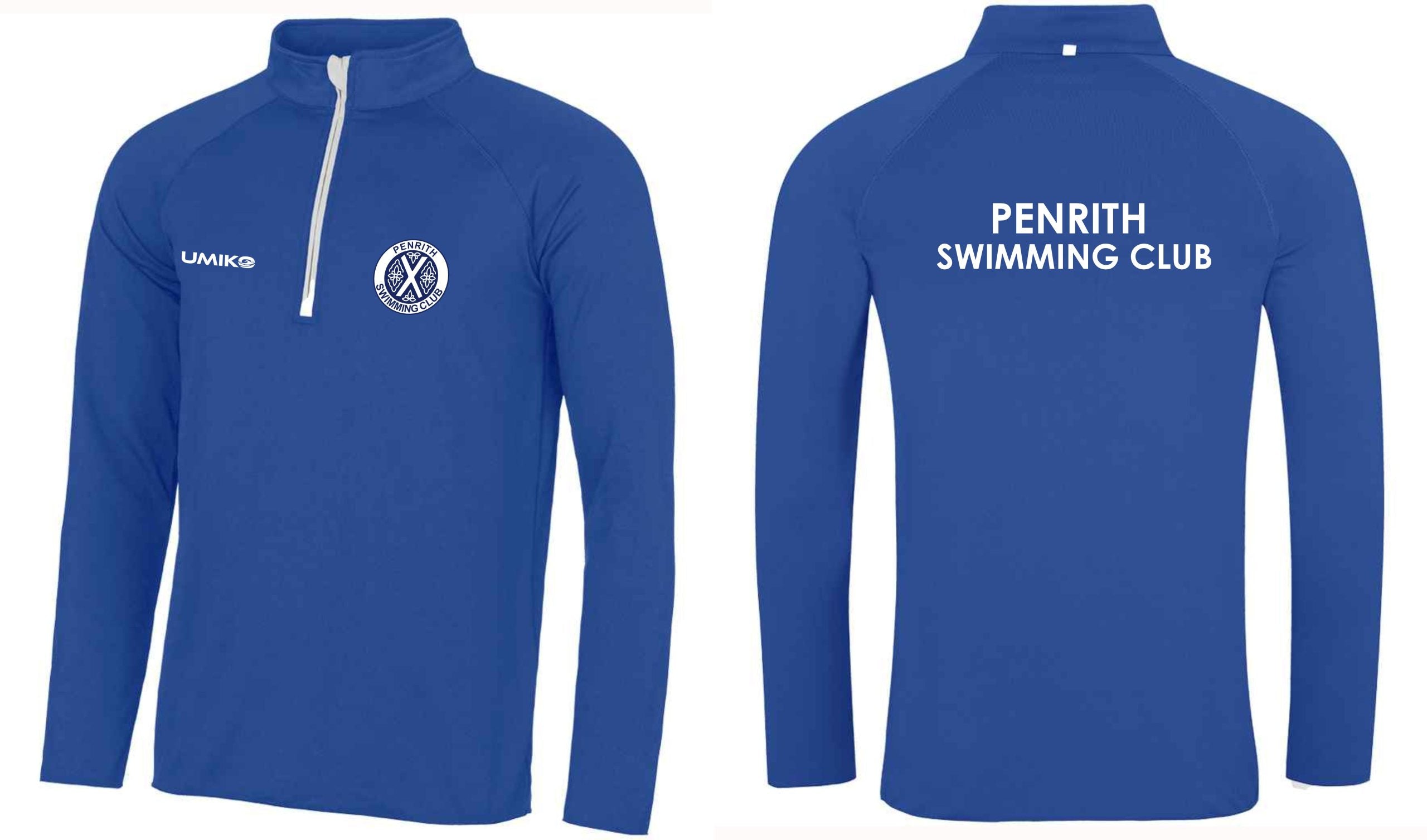 Penrith SC Half zip sweat top - Unisex image 0