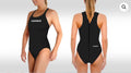 Simple Black Water polo costume- Umiko image 0