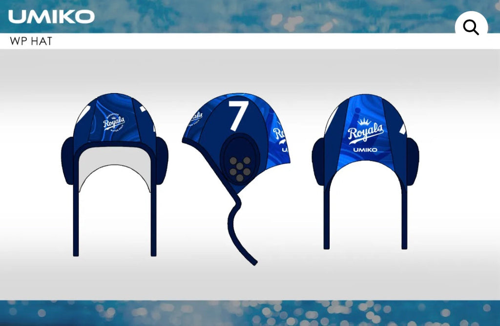 Kingston Royals Water polo – Set of 26 Waterpolo caps image 0