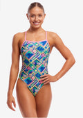 Funkita - Ukule Babe - Ladies Tie Me Tight One Piece image 0