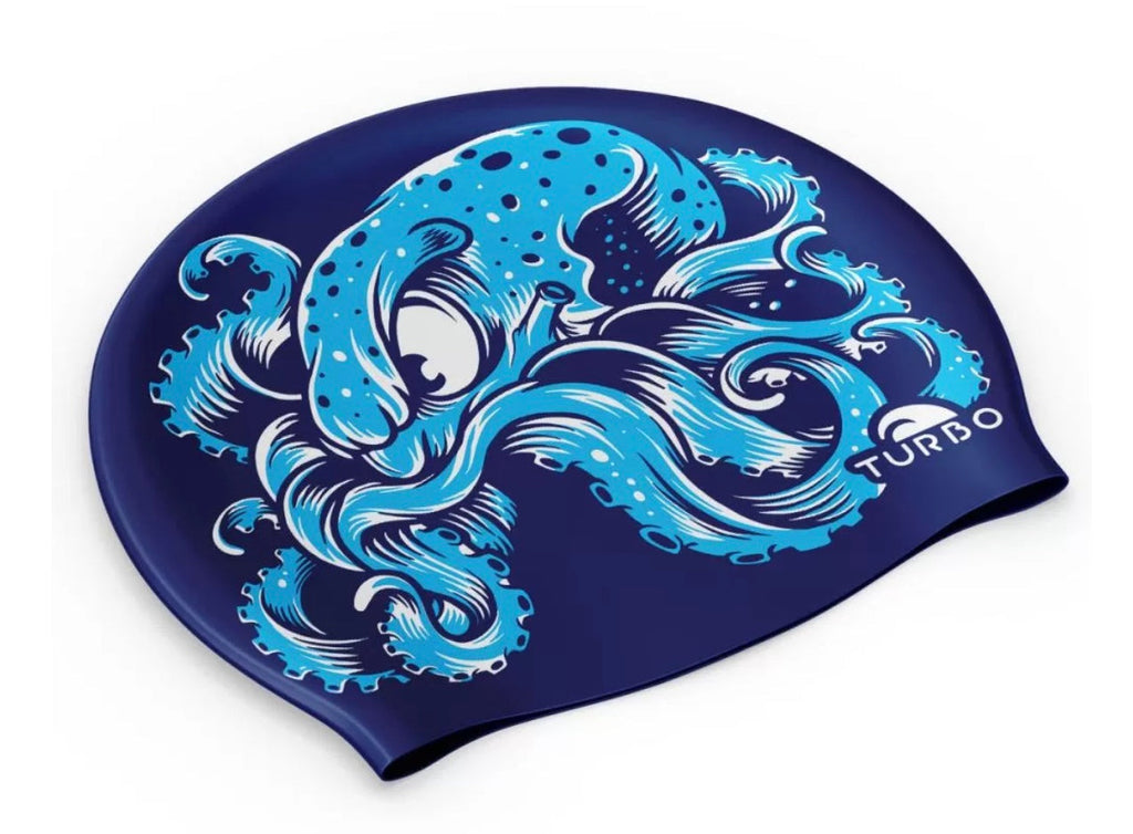 Turbo Silicone Swim Cap - Mr Octo image 0