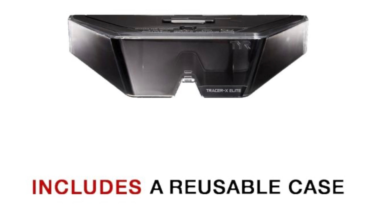 TYR Tracer-X  Racing Goggle - Red/White/Navy image 2