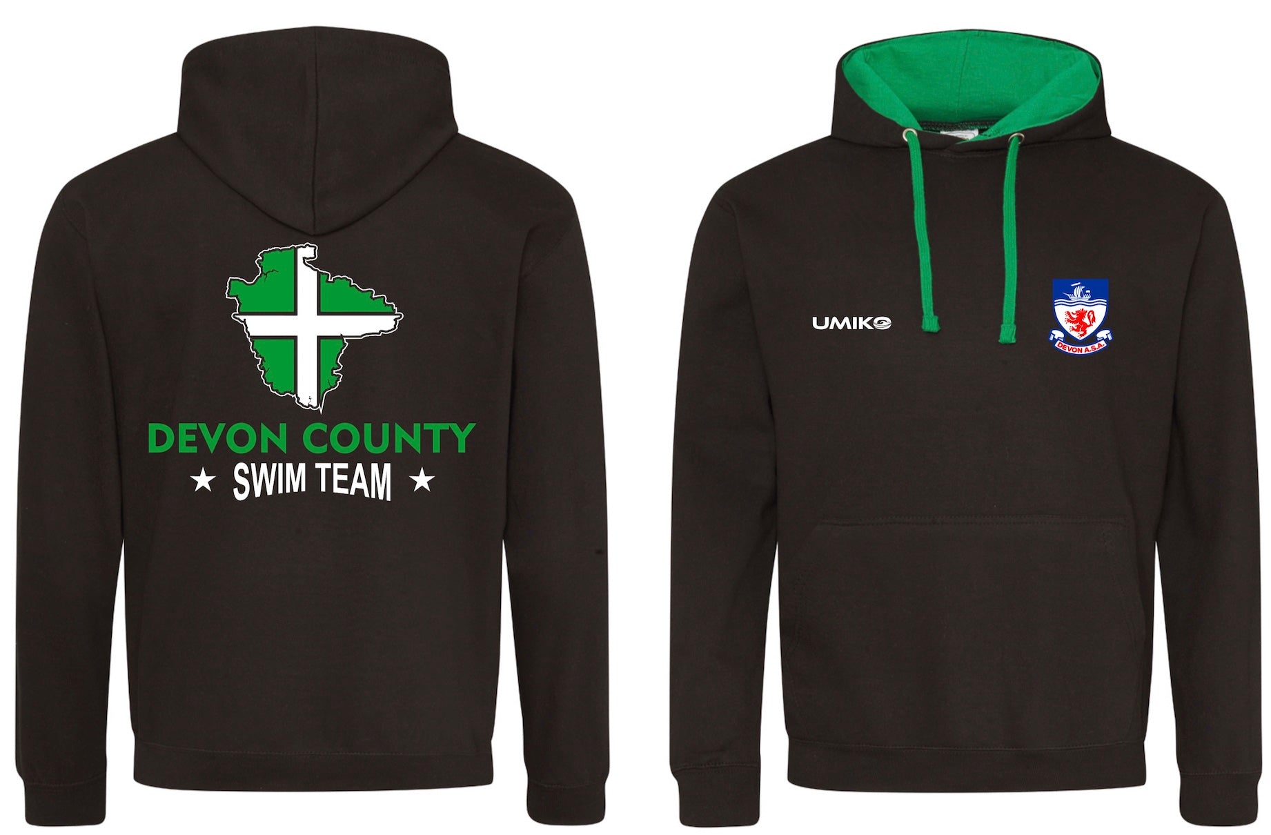 Devon County Swim Team  – Cotton Hoodie image 0