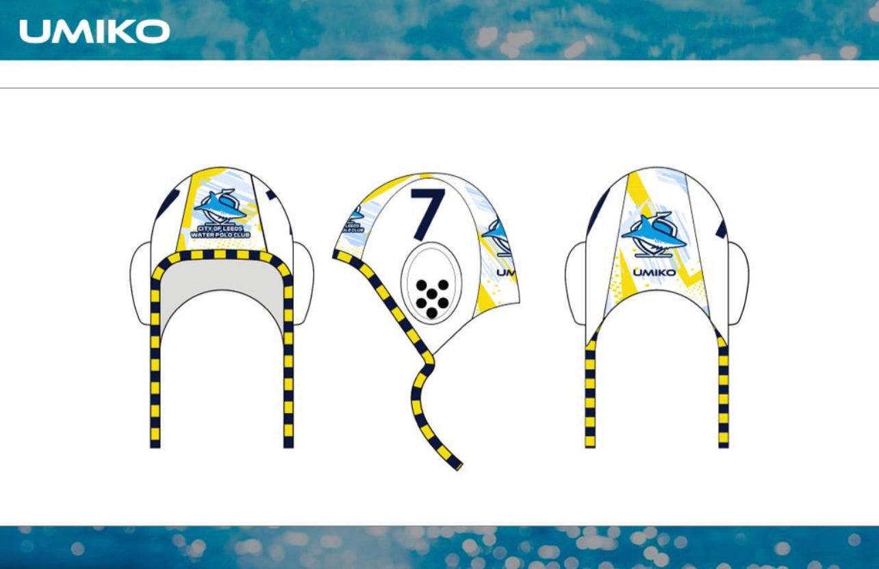 Leeds Water polo – Set of 26 Waterpolo caps image 1