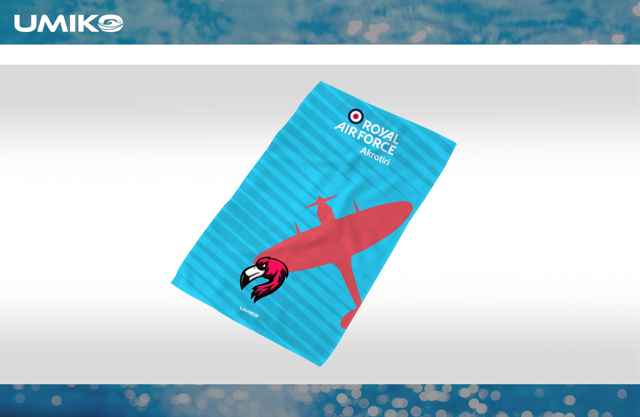 RAF Akrotiri Microfibre towel image 0