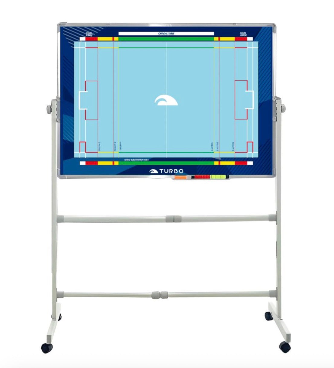 Water polo Tactical board with wheels - (100 x 160cm) image 0