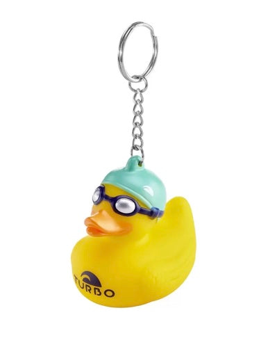 Keyring ducky swim turquoise image 0