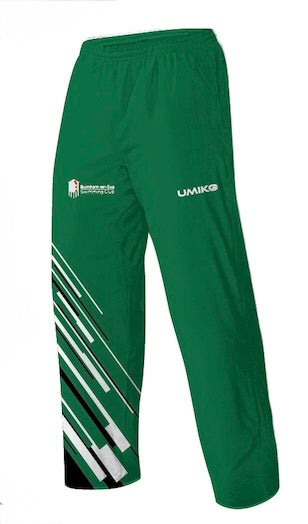 Burnham-on-Sea SC - Tech Tracksuit Bottoms - Green image 0
