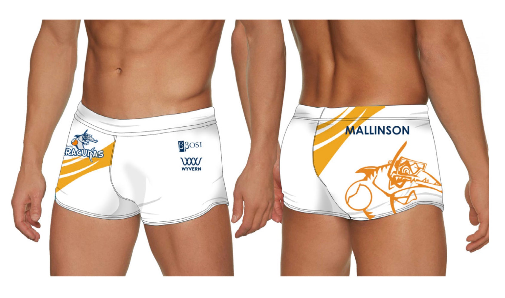 Gloucestershire Barracuda's Men’s / boys Boxers image 2