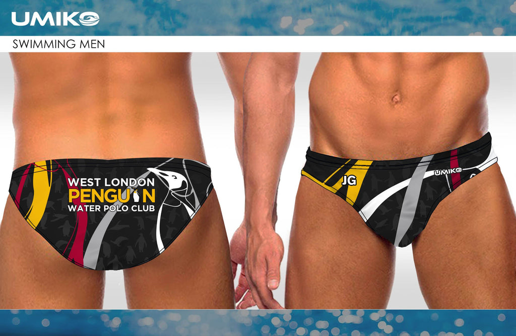 West London Penguin Junior Kit - Boy's / Men's Water Polo Trunks image 0