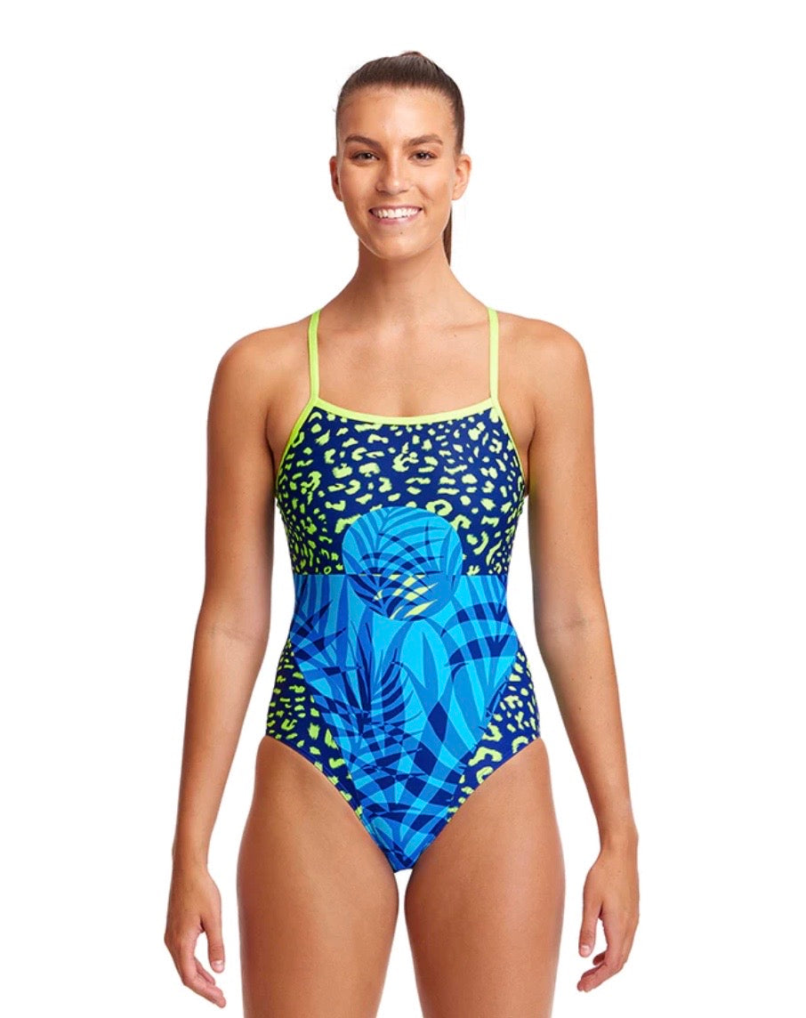 Funkita - Purry Palm - Ladies Single Strap One Piece image 0