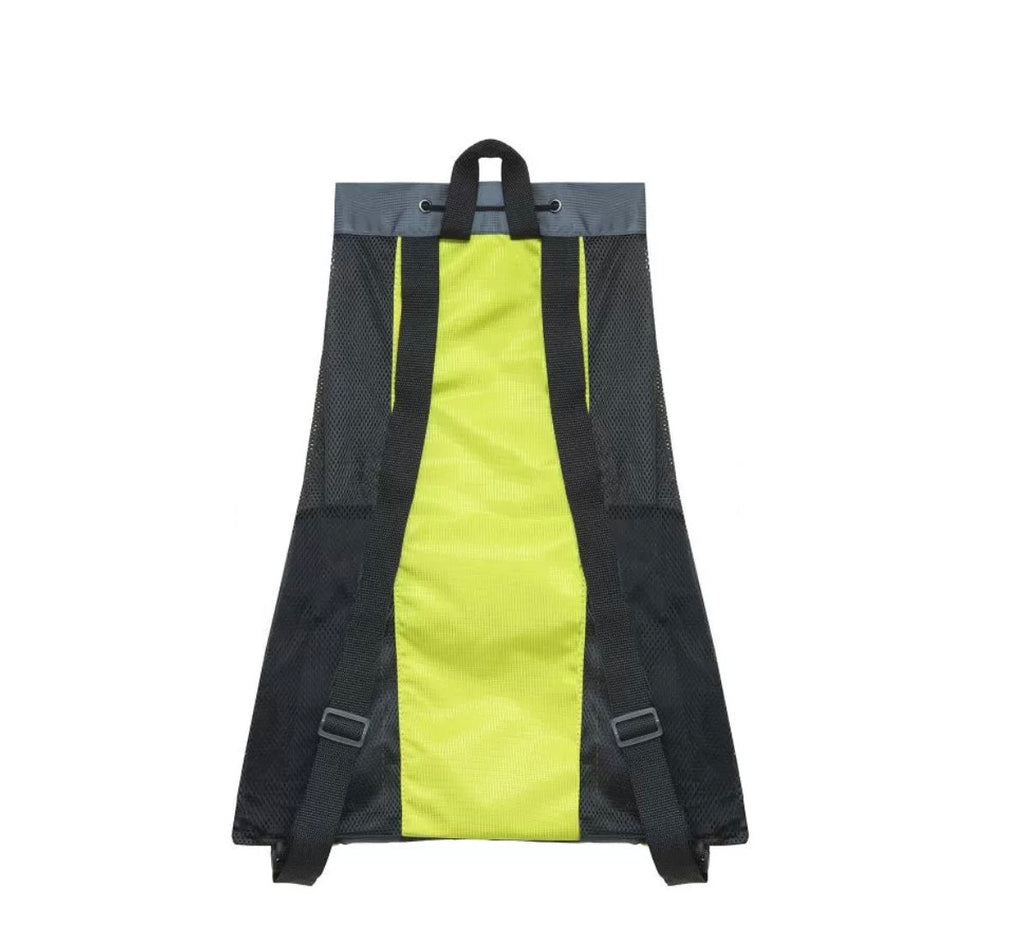 PRO MESH BAG WITH POCKETS (60X50) 28-30 L- Turbo- Grey / Fluo image 2