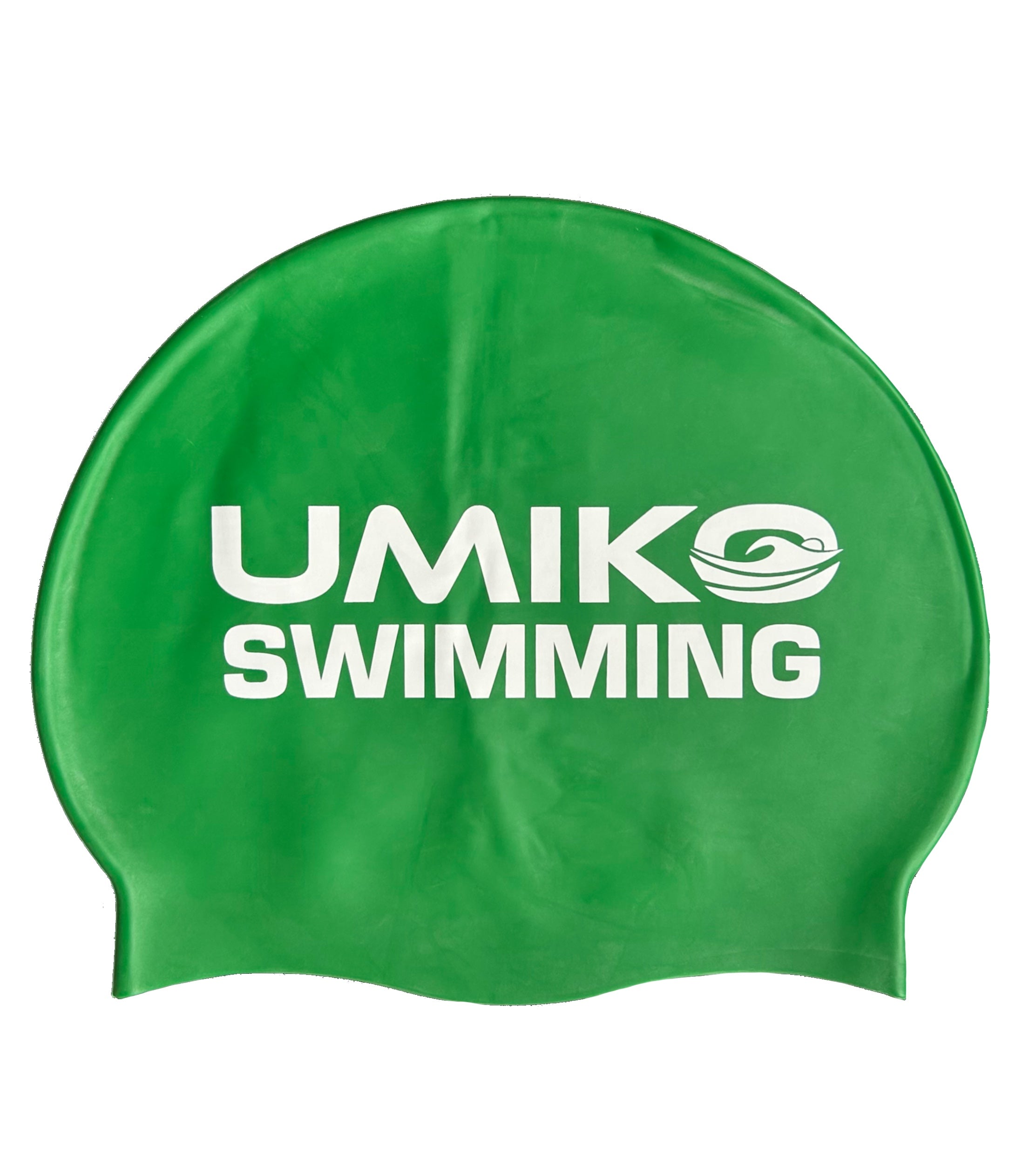 New Umiko Silicone Swim Cap - Swimming - Green image 0