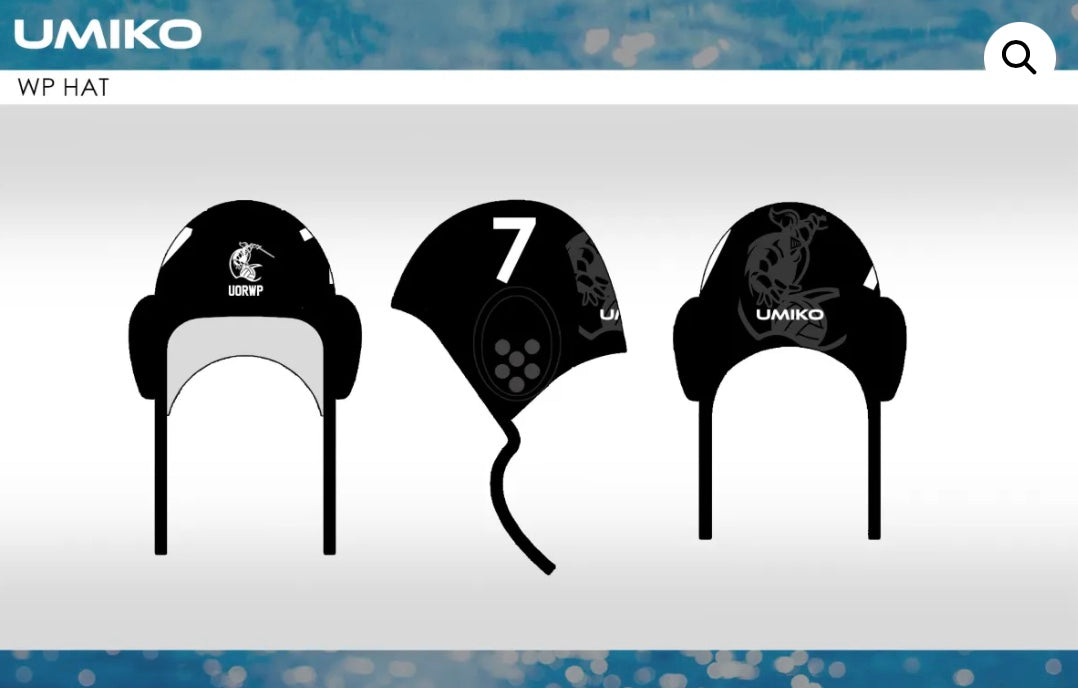 Reading Uni Water polo – Set of 26 Waterpolo caps image 0