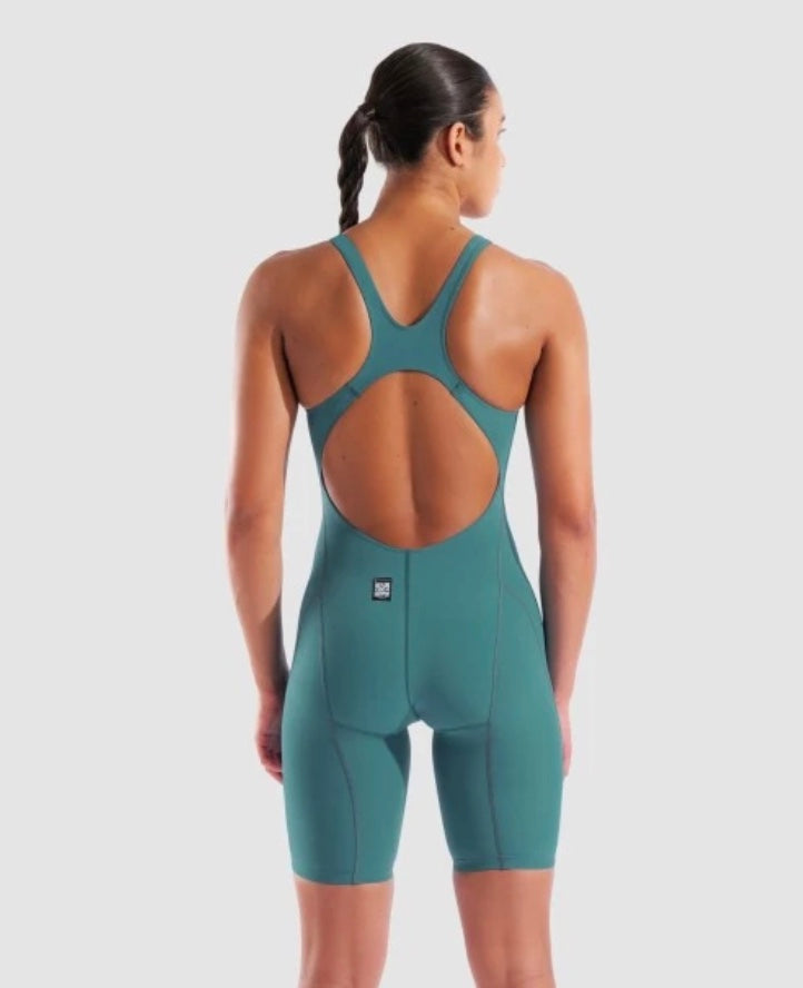 Arena - WOMEN’S POWERSKIN IMPULSO JADE AURA OPEN BACK image 1