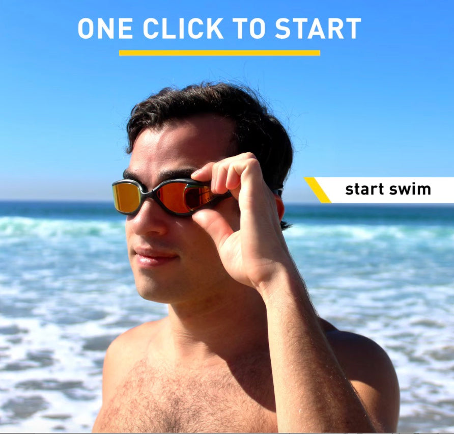 Finis - SMART GOGGLE MAX KIT - ORANGE MIRROR/BLACK image 6