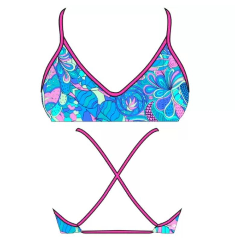 Turbo - Bikini Top - Sixties Mosaic image 0