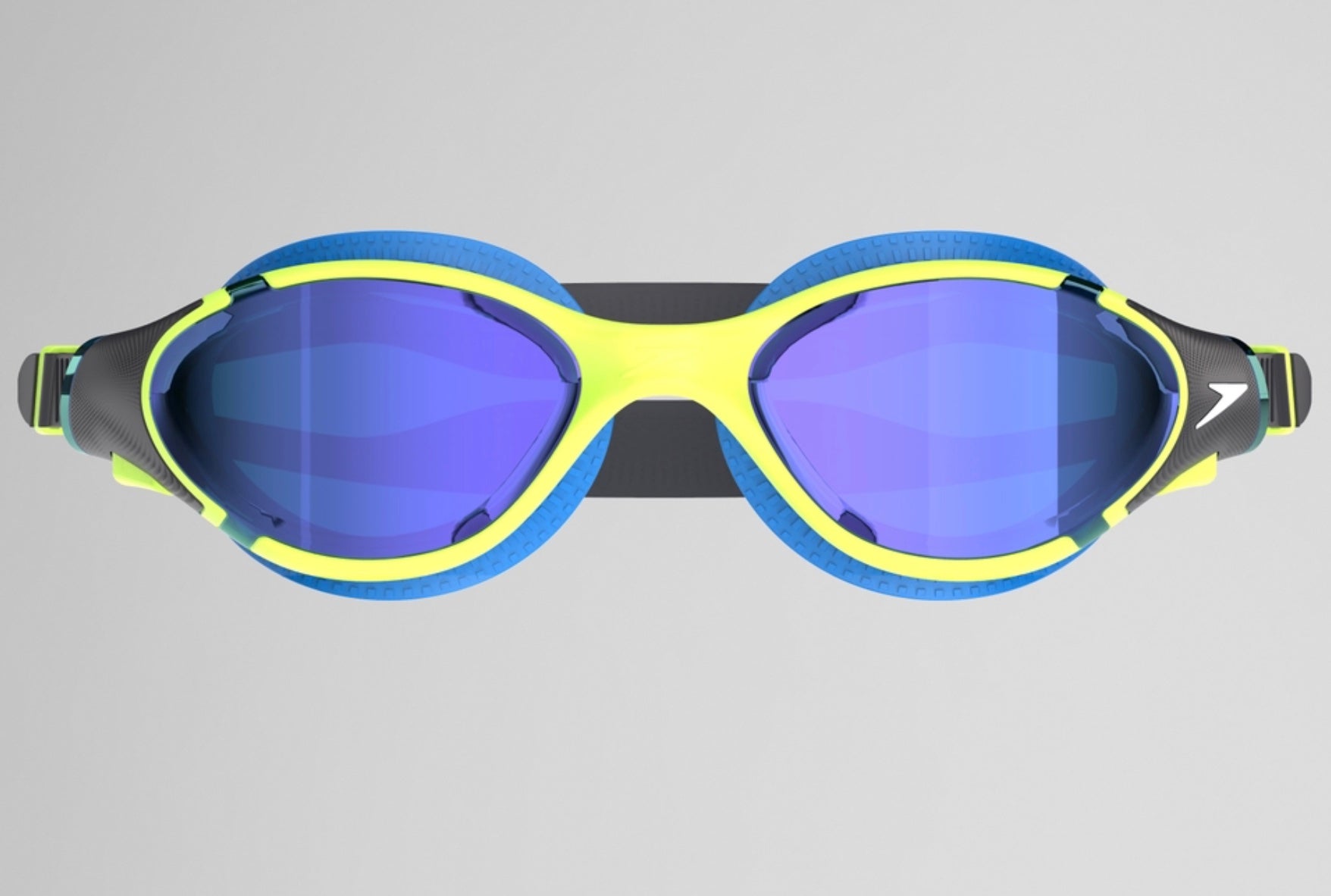 Adult Biofuse 2.0 Mirrored Goggles Green/Blue image 1
