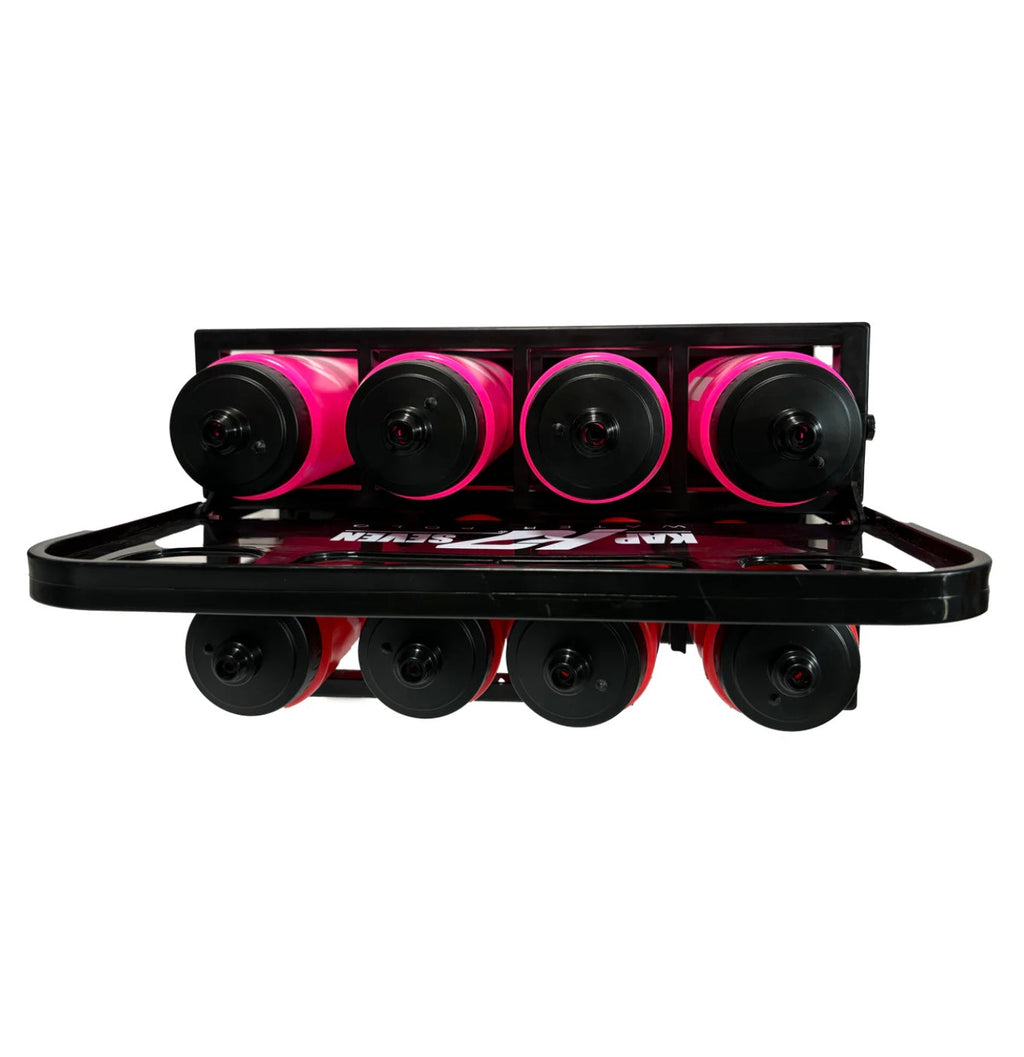 KAP7 BLACK FOLDING WATER BOTTLE CARRIER- BLACK image 2