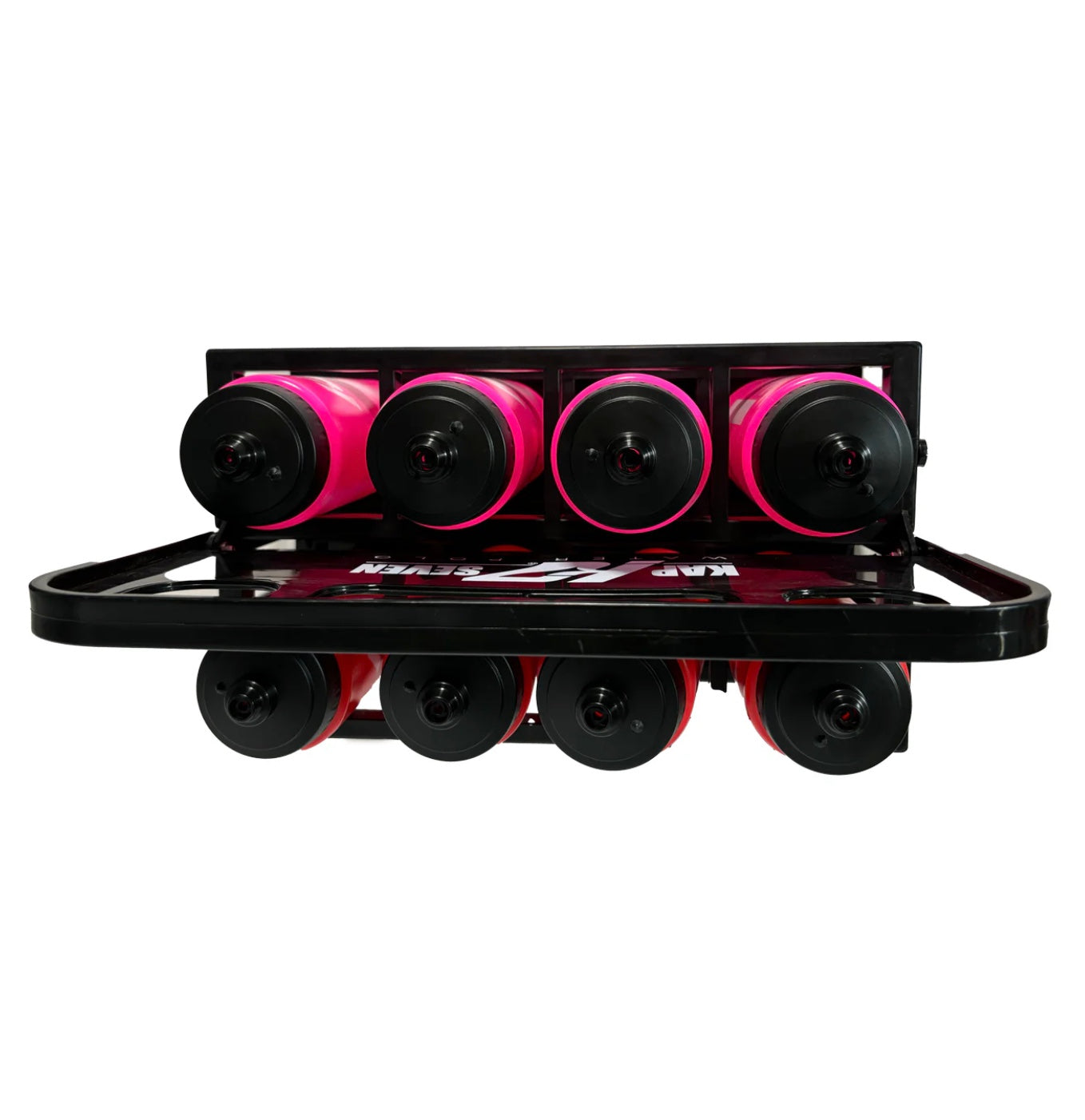 KAP7 BLACK FOLDING WATER BOTTLE CARRIER- BLACK image 2