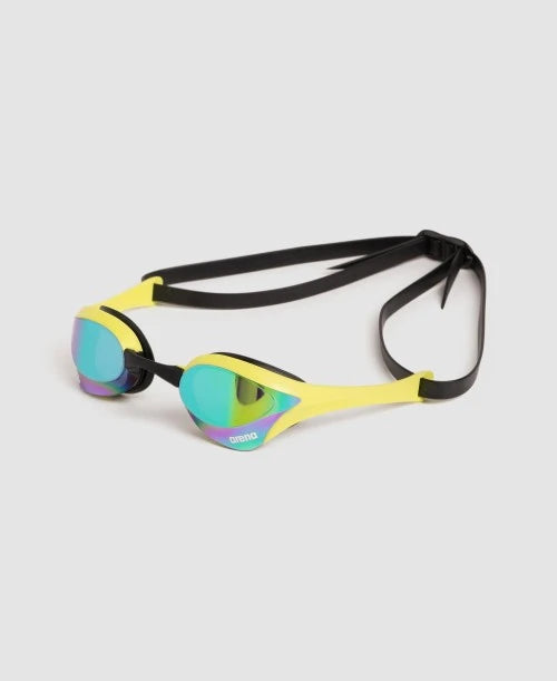 Arena Cobra Ultra Swipe Mirror Goggles - Emerald/Cyber Lime