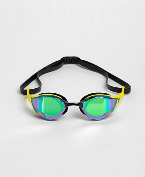 Arena Cobra Ultra Swipe Mirror Goggles - Emerald/Cyber Lime