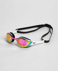Arena - Cobra Edge Swipe Mirror Goggles - Violet/White/Black