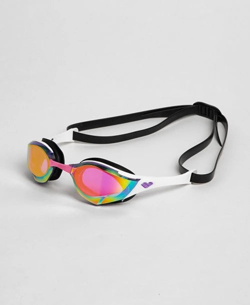 Arena - Cobra Edge Swipe Mirror Goggles - Violet/White/Black