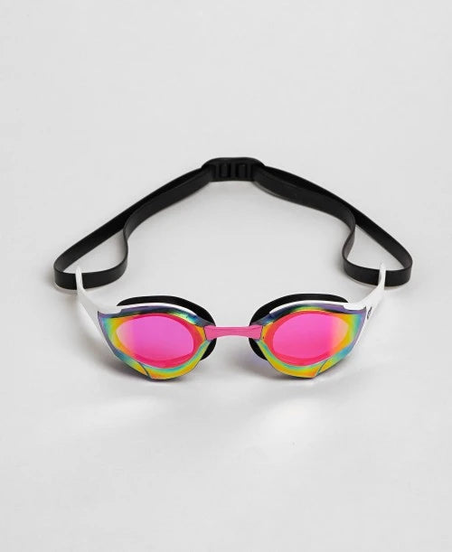 Arena - Cobra Edge Swipe Mirror Goggles - Violet/White/Black