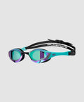 Arena - Cobra Edge Swipe Mirror Goggles - Emerald/Peacock/Black